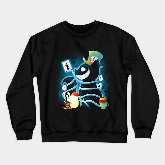 Cheshire Crewneck Sweatshirt by Vallina84